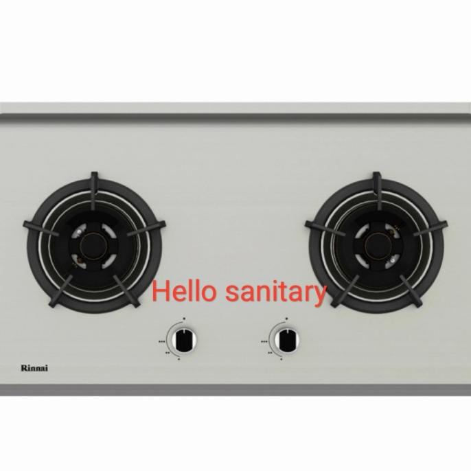 Kompor Tanam Rinnai Rb 72 S Stainless / Kompor Tanam Dua Tungku Rinnai Ordershayy