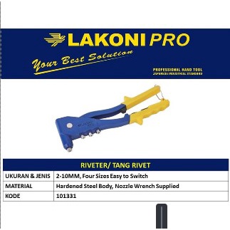 LAKONI PRO LAKONI PRO - HAND RIVETER (TANG RIVET)