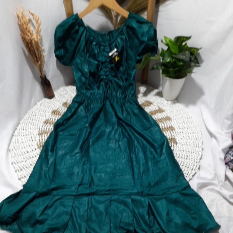 DASTER ELSA VIRAL | DRES CASANDRA BALI | DASTER KEKINIAN | DASTER RUFFLE BUSUI [Best Seller ]-Pupus