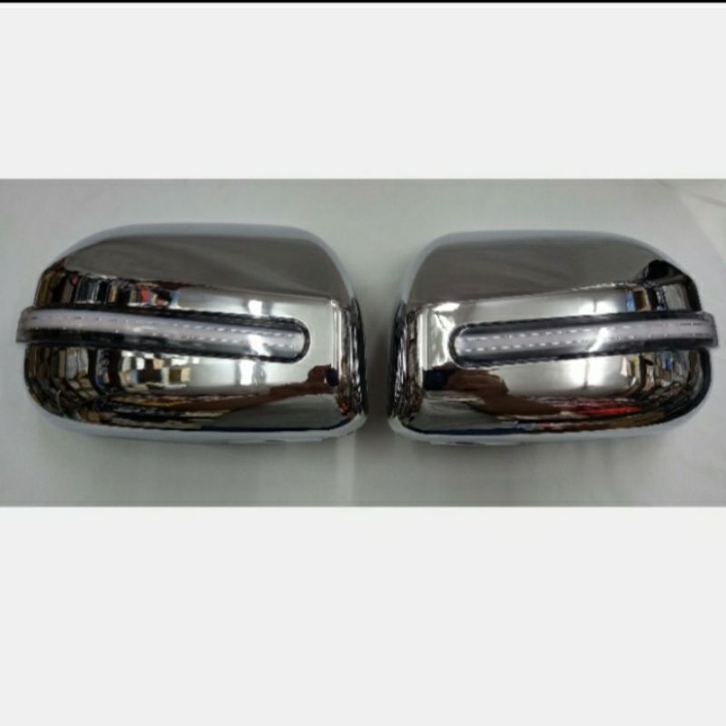 Cover Spion + Lampu Sein Chrome All New Avanza 2012-2018 Tipe G