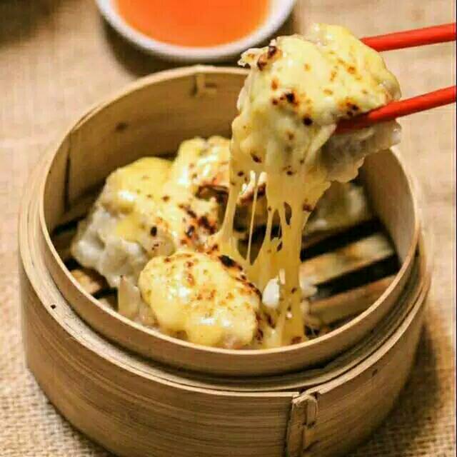 

10pcs Dimsum Keju Mozarella BESAR Halal Dim Sum somay siomay somai ayam Lapis mozarela bakar yummy