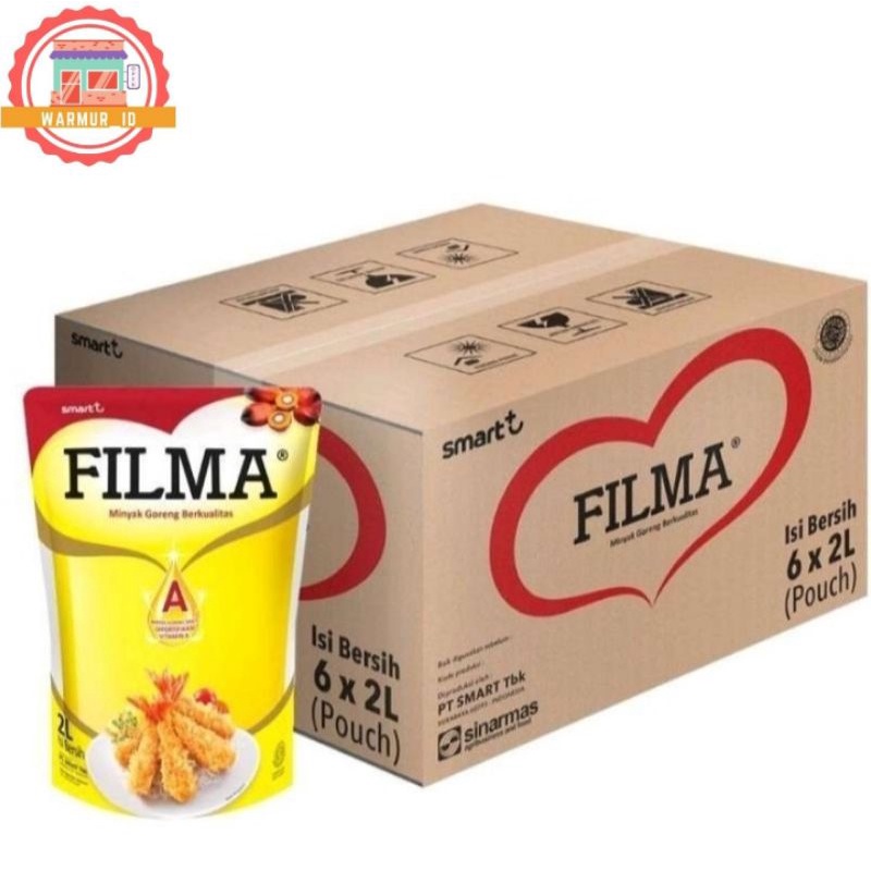 

Filma Minyak Goreng 2 Liter isi 6 pcs