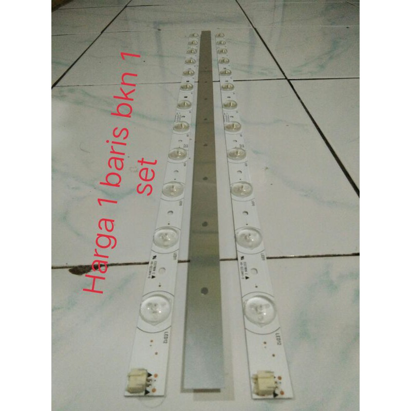 Lampu Led backlight TV 6v 12 kancing Original sharp