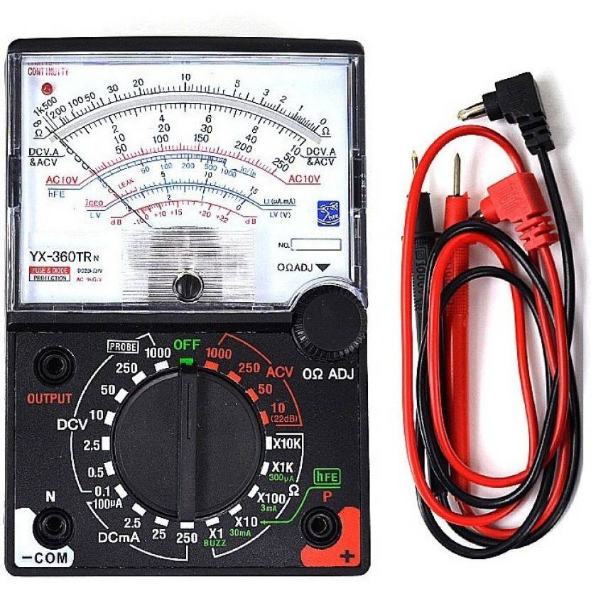Multitester Sunway SW360TRN Fuse and Diode Protection