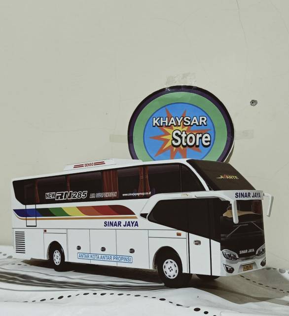 Miniatur Bus bis SINAR JAYA AVANTE