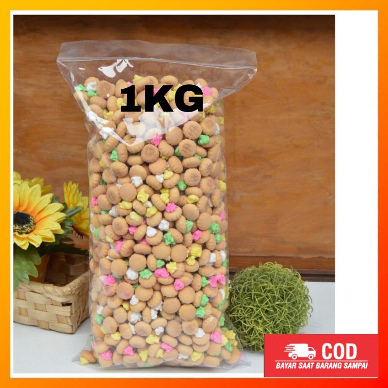

1KG Kue Gemrose / Kue Mawar / kue Kancing /Kue Jadul