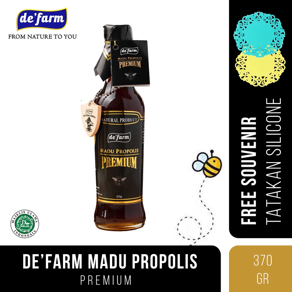 

De'farm Madu Propolis 370gr / Madu murni 100%