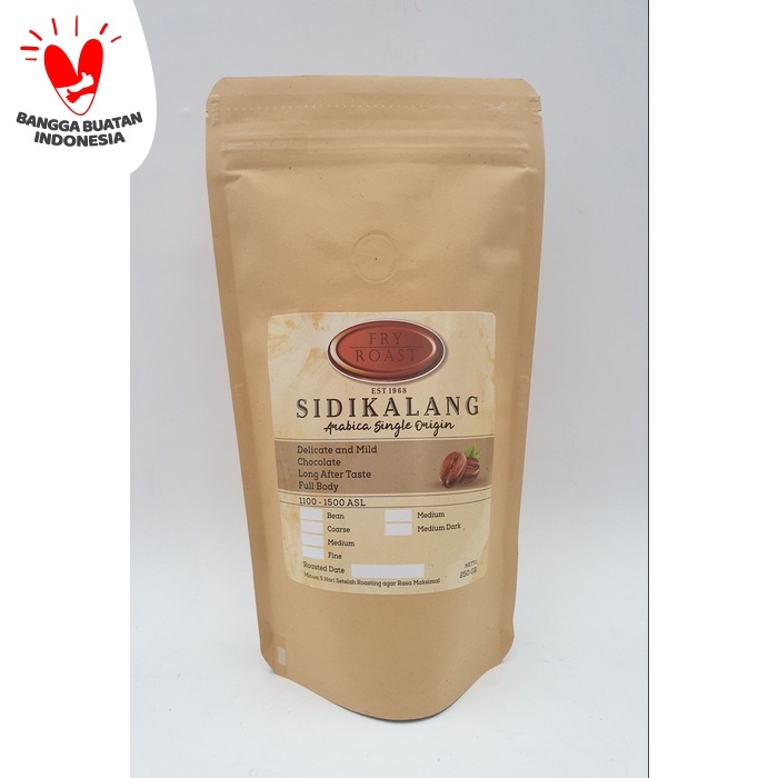 

t01thy Kopi Arabika Sidikalang 250 Gram Biji/Bubuk - Biji Ds20X11