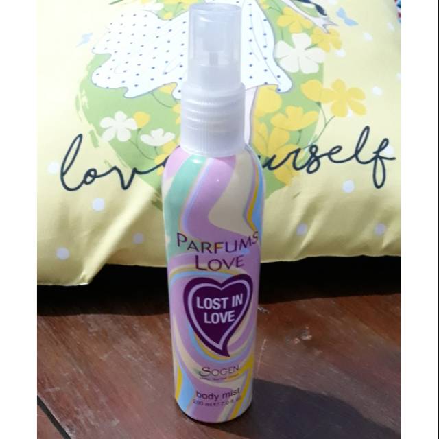 Sogen Body Mist Lose in love 200ml 100% Original BPOM