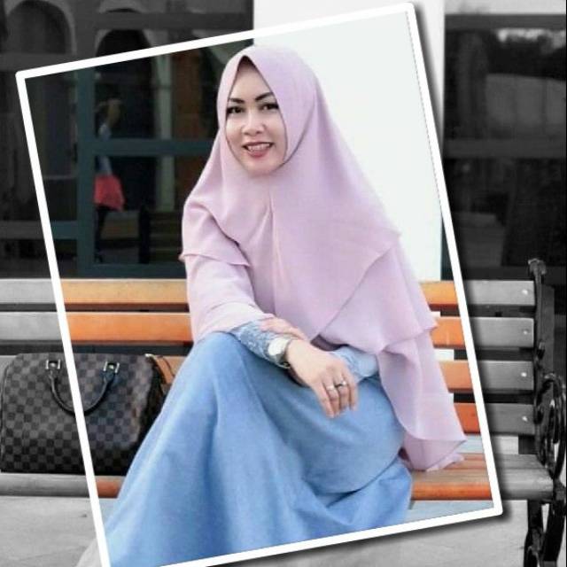 Baju gamis wanita setelan