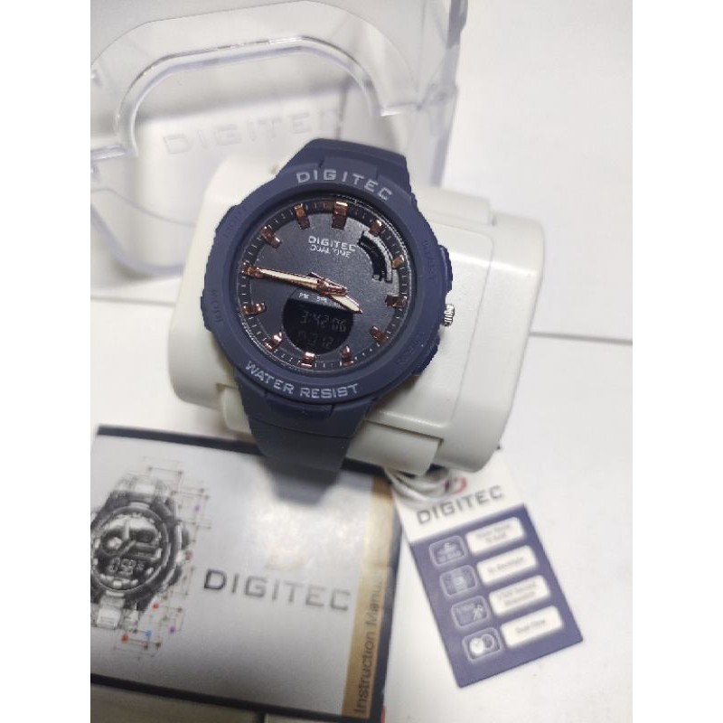 JAM TANGAN DIGITAL DAN JARUM DIGITEC PLUS BOX