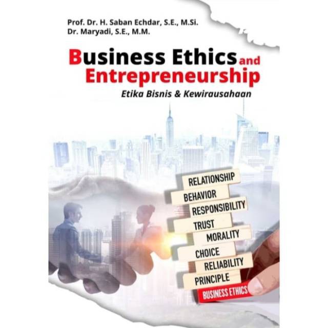 Original Buku Business Ethics And Entrepreneurship - Deepublish