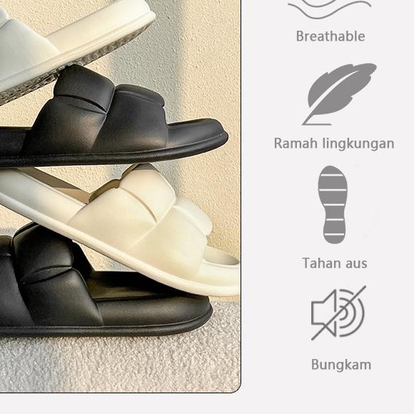 Yitai Sandal Jelly Sandal Wanita EVA Import Sendal Wanita Empuk Dan Nyaman Sandal Soft Slippers Anti