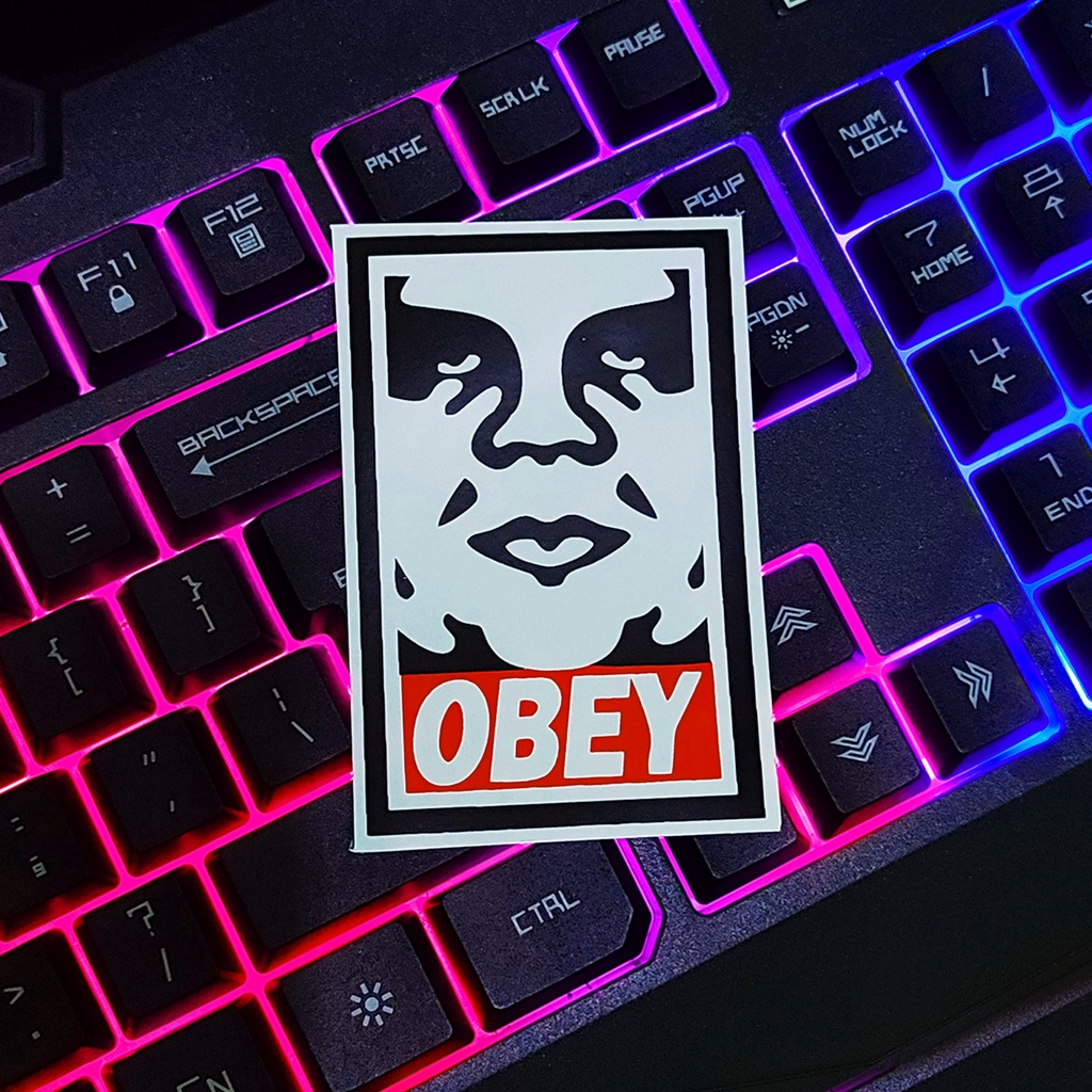

Stiker Aesthetic OBEY SERIES - STICKER TUMBLR MOTOR JOURNAL stiker pack stiker helm stiker motor stiker aesthetic stiker buat helm sticker untuk laptop