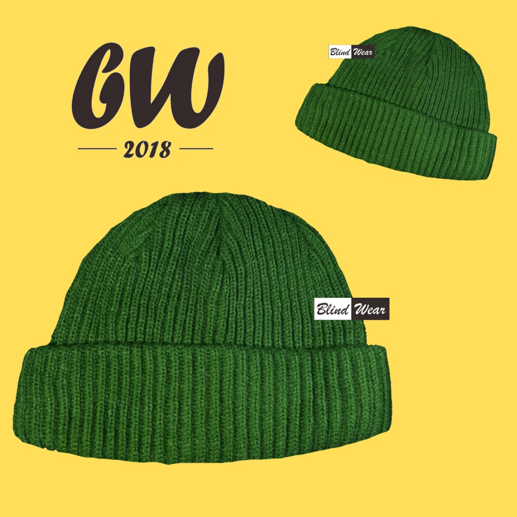 Topi Kupluk Rajut Dewasa Beanie Hat Polos Tebal Premium Wanita