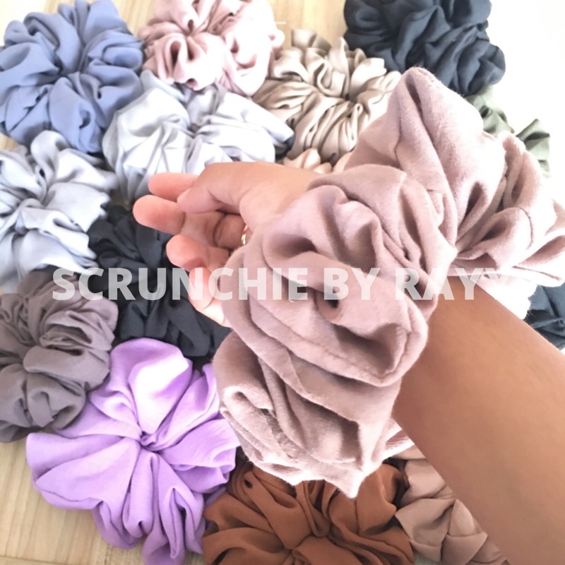 SCRUNCHIE PREMIUM JUMBO by RAYY SCARF