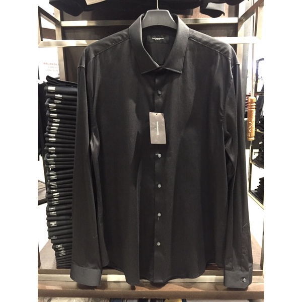 THE EXECUTIVE kemeja hitam slimfit 2