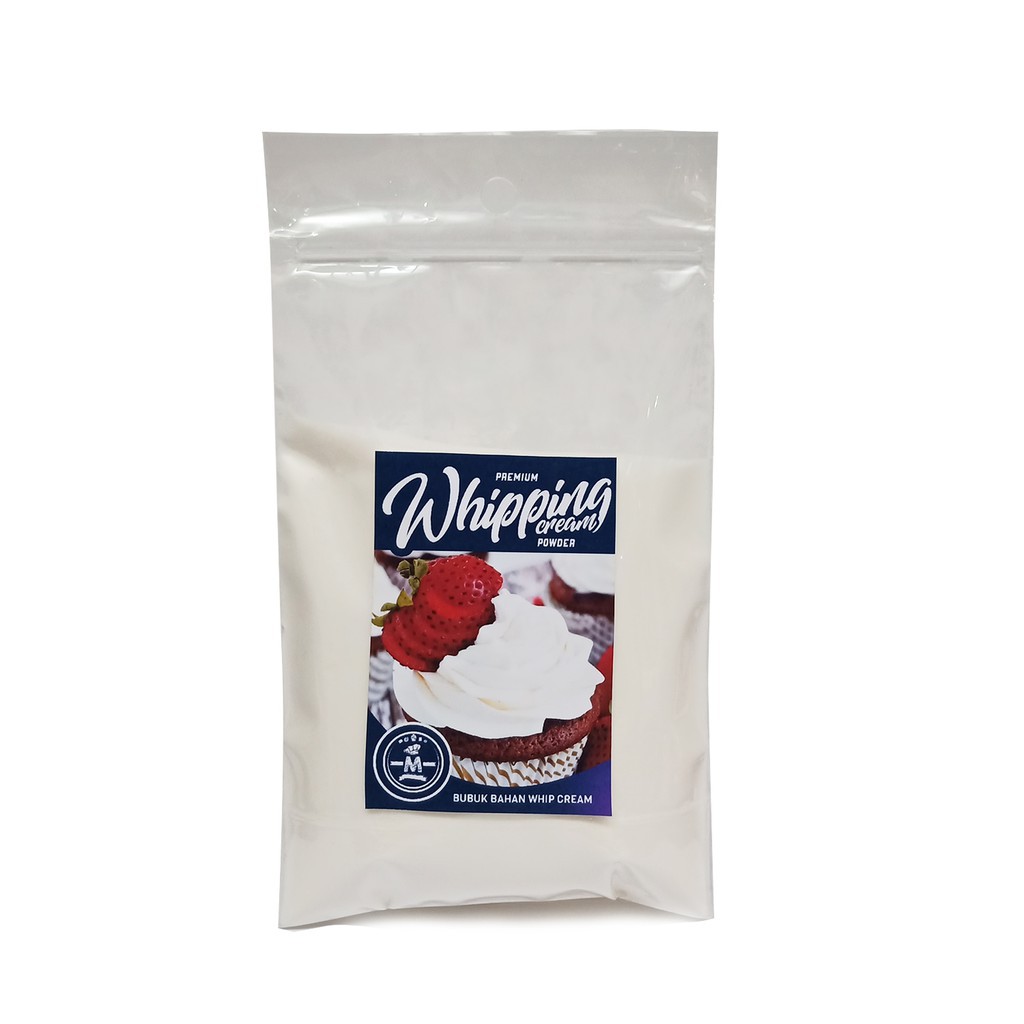 

promo Whipped Cream Powder repack 100 gr bahan kue