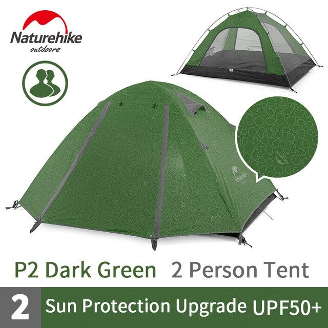 TENDA NATUREHIKE PROFESSIONAL 2 NH18Z044-P (Anti UV Embossed) // TENDA PROFESSIONAL NATUREHIKE 2