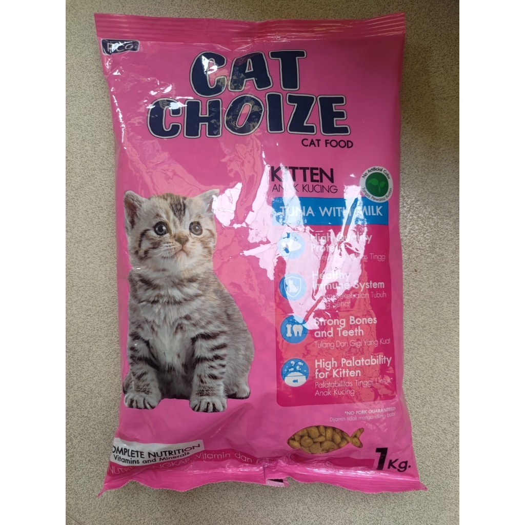 Cat Choize Tuna Kitten Food Freshpack 1kg