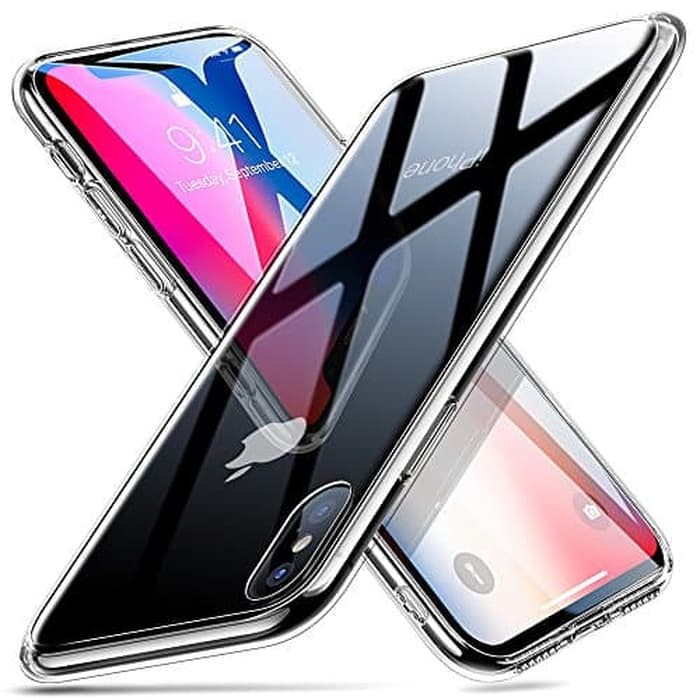 ESR Case iPhone X Glass Back Shell - Black