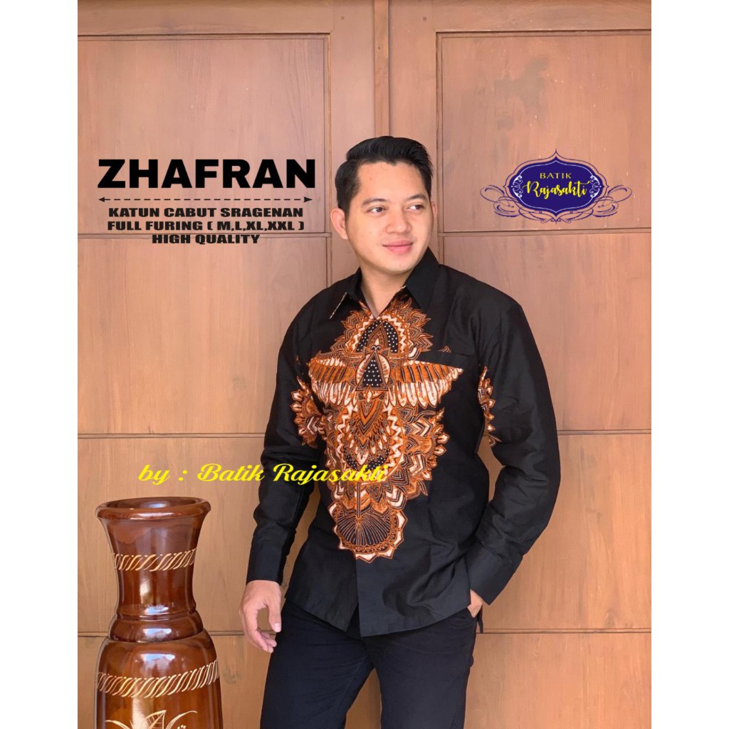 ZHAFRAN KEMEJA BATIK SOLO PRIA LENGAN PANJANG LAPIS FURING ATASAN BATIK PREMIUM MODERN KATUN HALUS  BAHUWIRYA  BANAMITRA BANAMITRA PUTIH BANGSAWAN BAYU PUTRA BERLIAN BIRU BHARATAYUDA BIMASENA BIRENDRA BIRU INDAH BRAHMAKERTA BRAHMAKERTA MERAH BUDIDRAWA