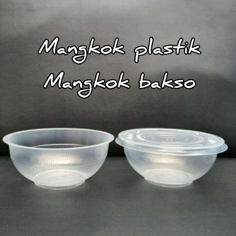 Mangkok plastik / Mangkok bakso 650 ml/ mangkok sop 650 ml