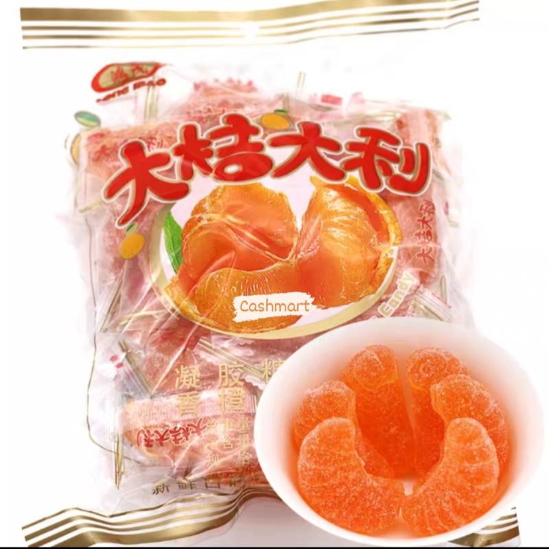 

HongMao Brand Jelly Jeruk Hong Mao Orange Jelly Candy