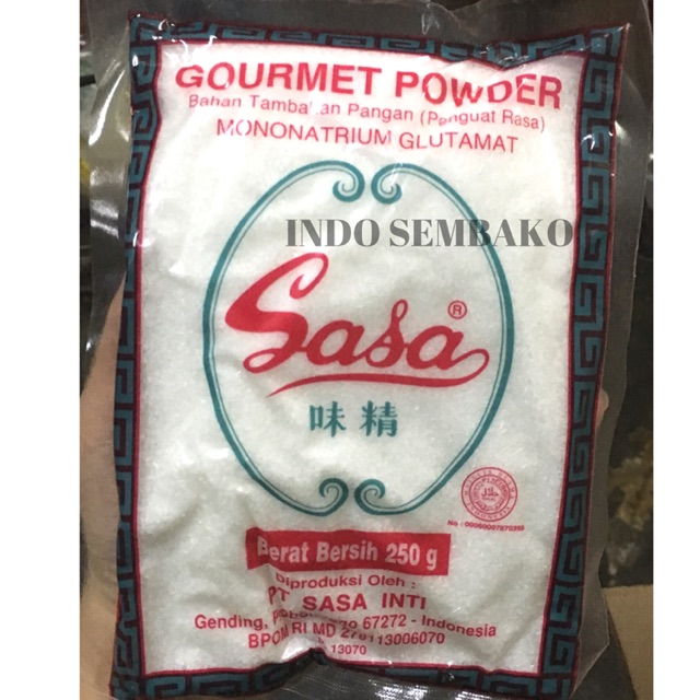 Termurah ! Sasa Gourmet Powder 250g / Sasa Penyedap Rasa 250 gram / Micin Sasa 250g