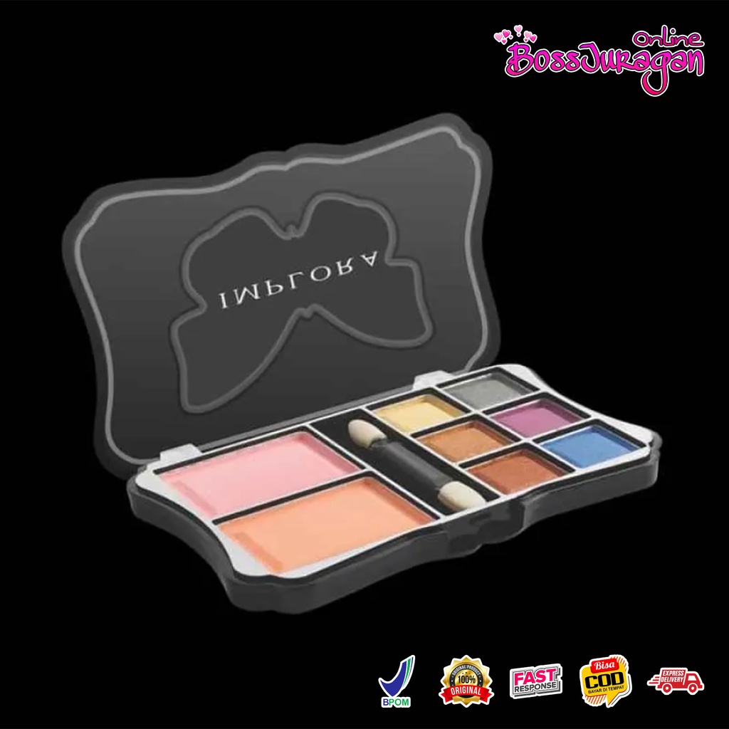 (BOSS) (7007) Eyeshadow &amp; Blush On Kupu-Kupu Implora