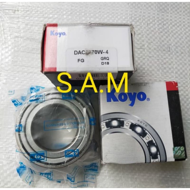 bearing roda depan avanza veloz/lahar roda depan avanza veloz DAC3870