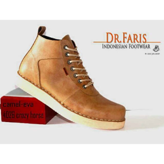 Sepatu Dr Faris Boots Original
