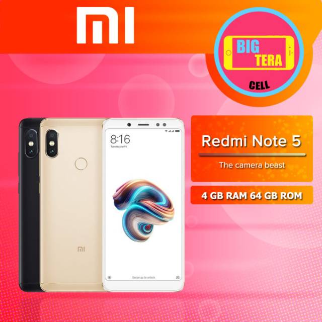 Xiaomi Redmi Note 5 Pro - RAM 4GB ROM 64GB