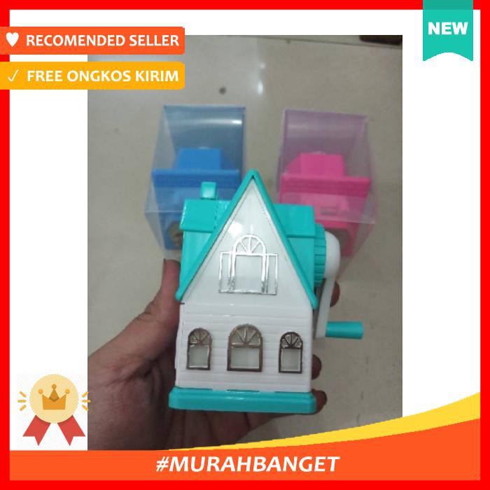 

/ Serutan Putar Model Rumah - Alat Tulis - Rautan