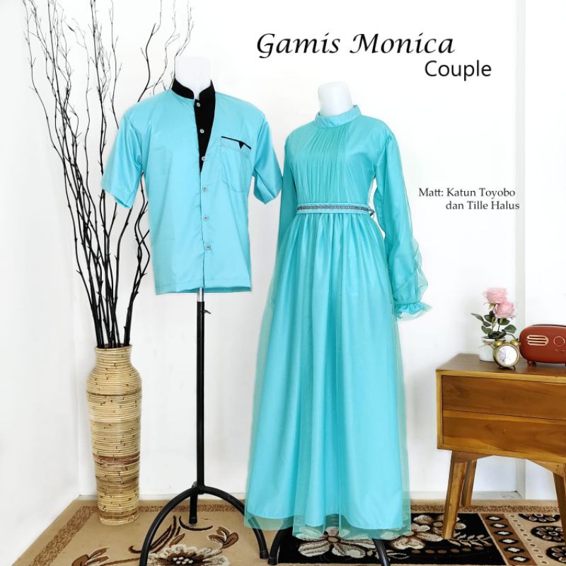 GAMIS MONICA/GAMIS COUPLE FAMILY/GAMIS COUPLE MURAH MERIAH/GAMIS TOYOBO MURAH/GAMIS MOMKID/GAMIS LEBARAN MURAH