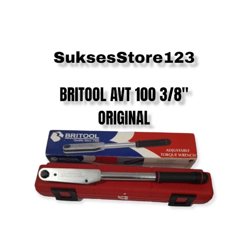BRITOOL AVT 100 KUNCI MOMENT / TORSI 3/8" AVT 100 A AVT100 2.5 NM - 11 NM