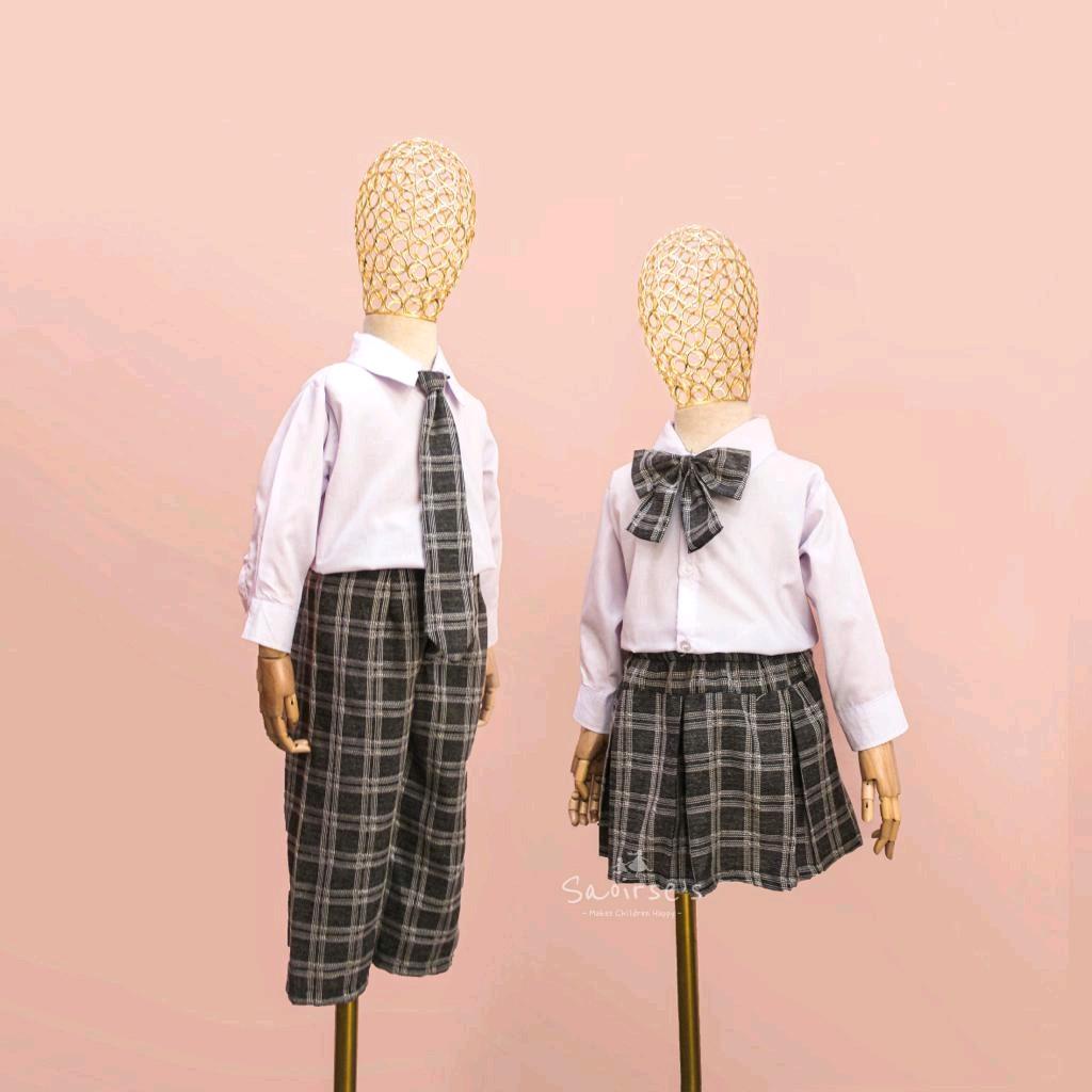 Saoirse's Jisoo Uniform 2 - Seragam anak perempuan laki-laki balita PAUD TK premium