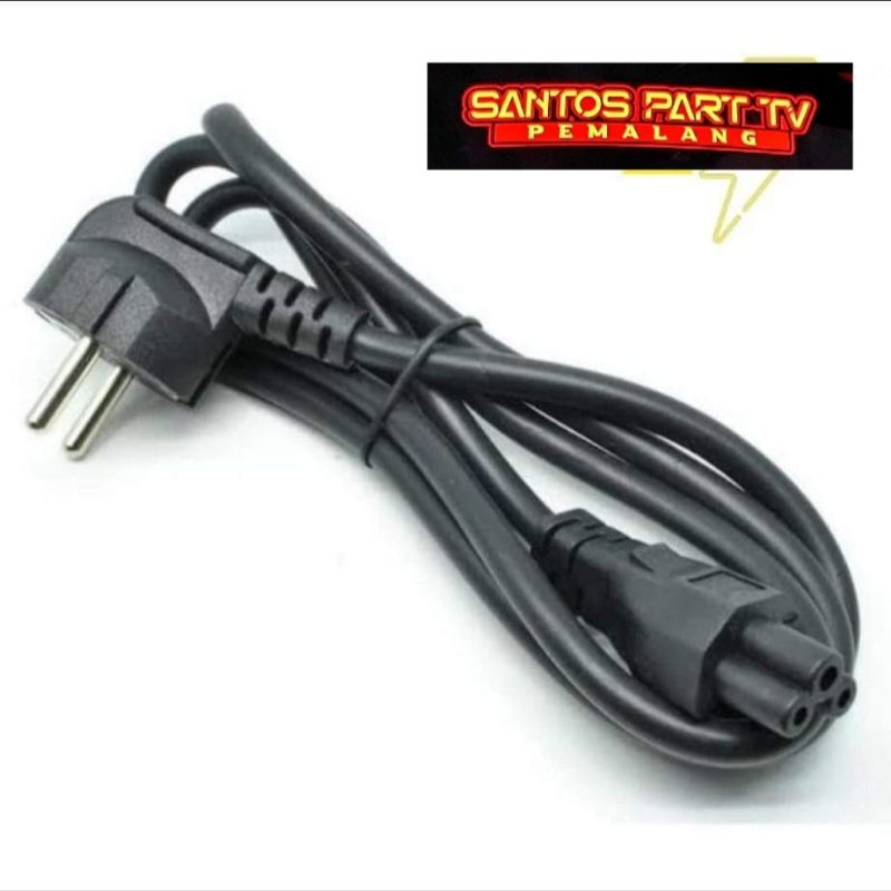 KABEL LISTRIK ORIGINAL TV LED LG COLOKAN KE TV SOKET 3 PIN