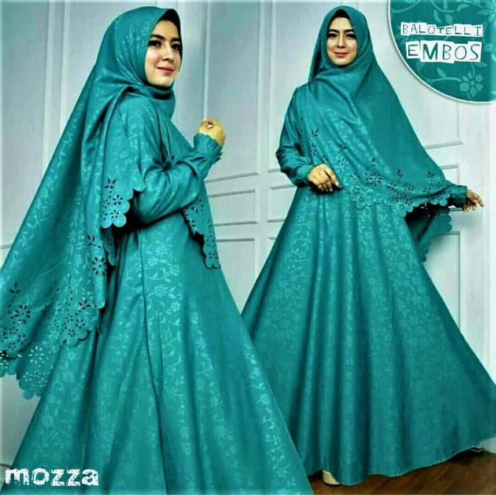 Dress Muslim Gamis Syari Berkualitas Terbaru Gamis Mozza Syari