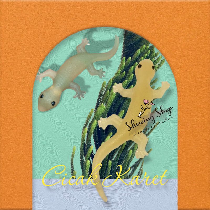 Cicak Mainan Karet seperti asli | Lentur | Tipis | Mirip Asli | Prank | Jail | Limited Edition