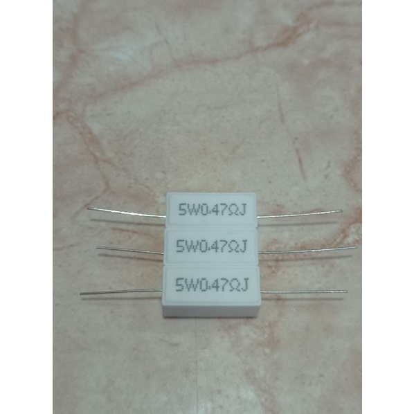 R KAPUR 5WAT 0,47 OHM