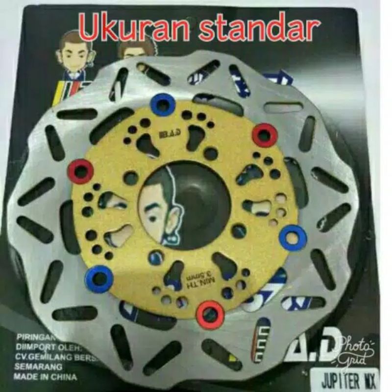 Piringan cakram depan standar variasi jupiter mx-jupiter z-nouvo-vega