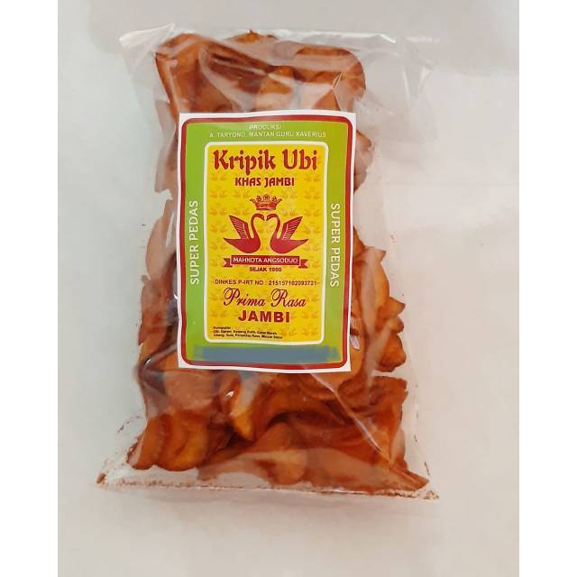 

(Produsen)Kripik Ubi Mahkota Angsoduo Super Pedas 170gr