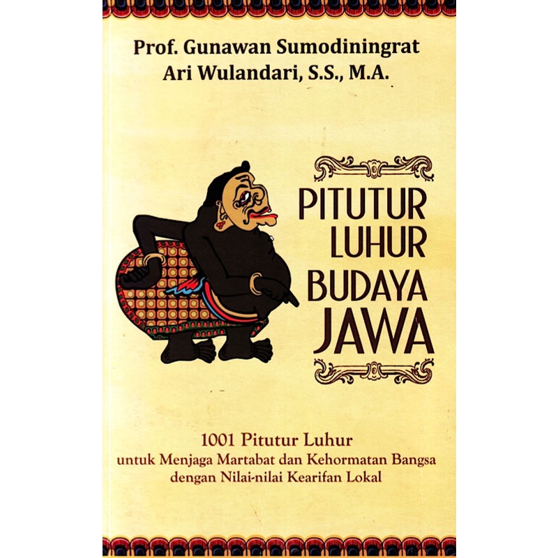 Buku Pitutur Luhur Budaya Jawa