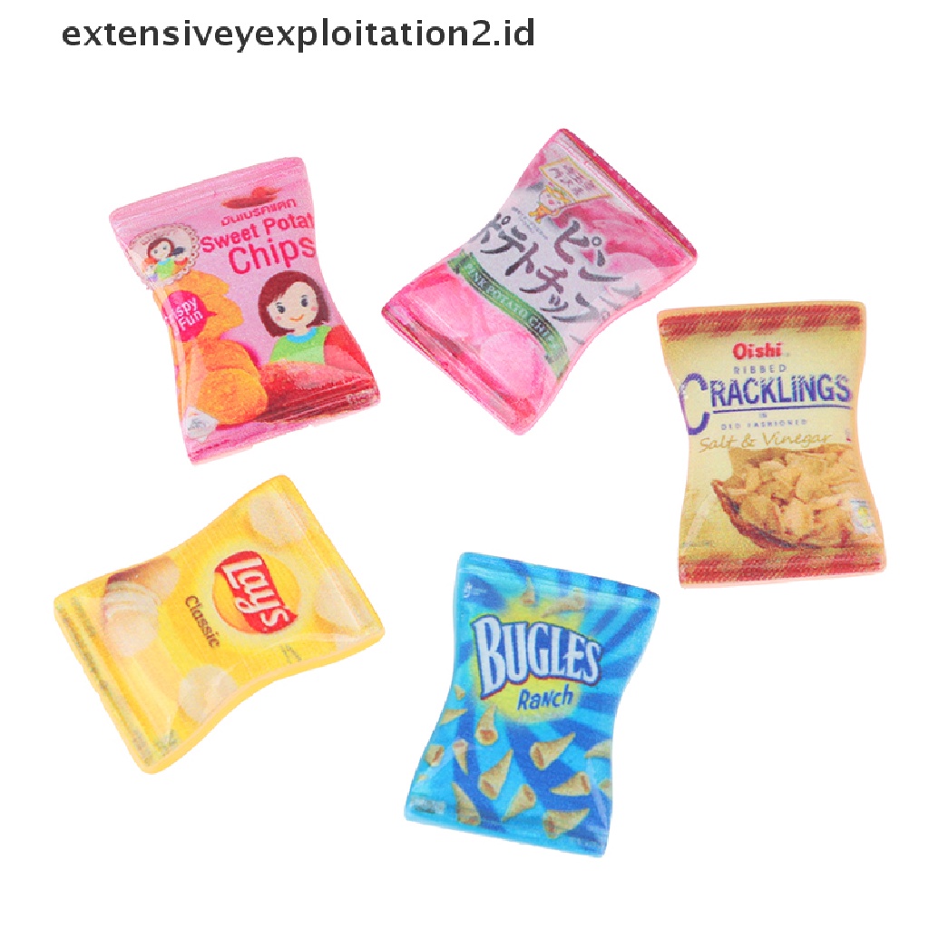 10pcs / set Mainan Miniatur Permen Skala 1: 12 1: 6 Untuk Dekorasi Rumah Boneka