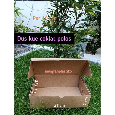 

Dus Kraft kue coklat polos/ box Kraft coklat polos 22 x 11 PER 10 PCS