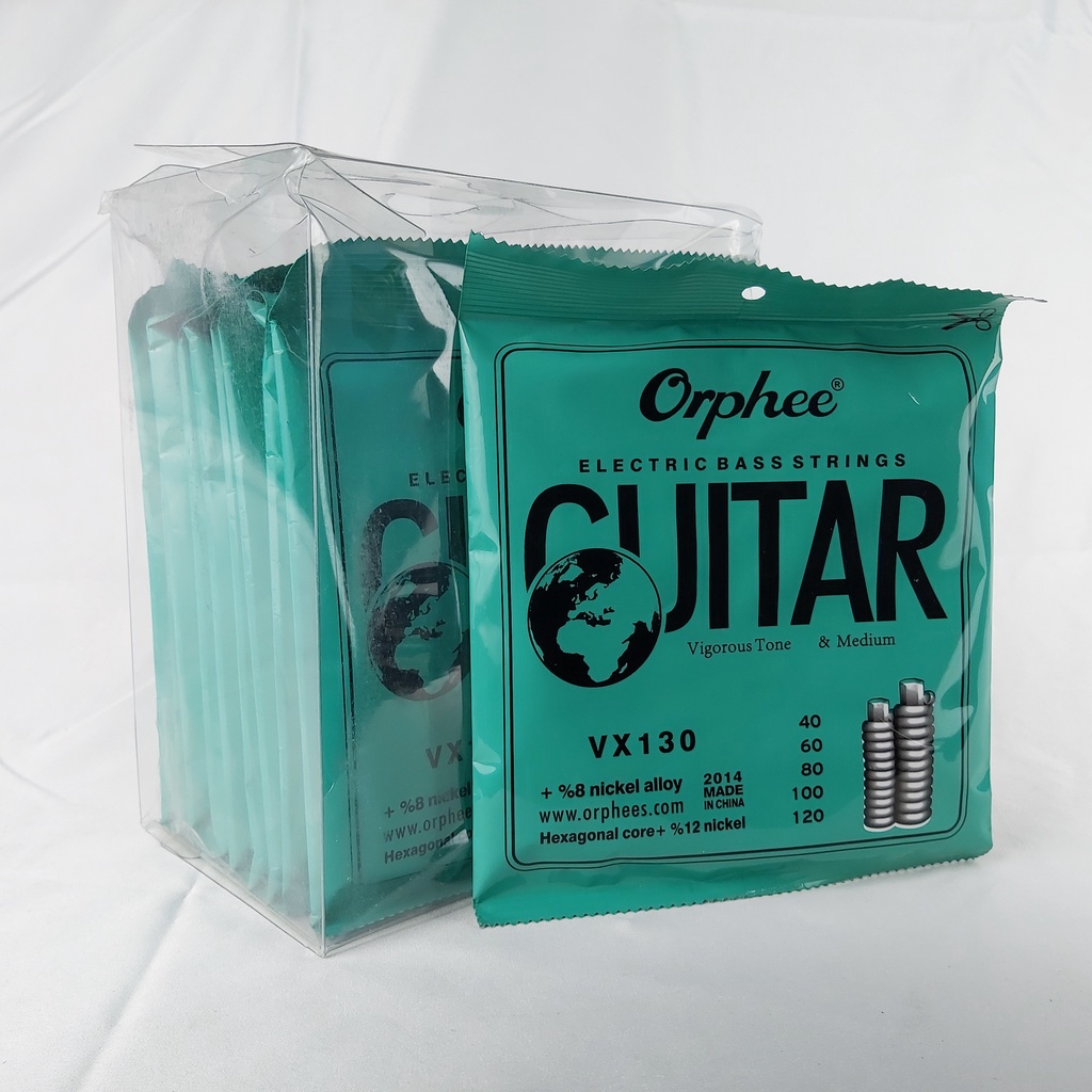 SENAR BASS ELEKTRIK 5 STRING SENAR BASS ELECTRIC ORPHEE VX130 SIZE 0,40 STRING ORIGINAL