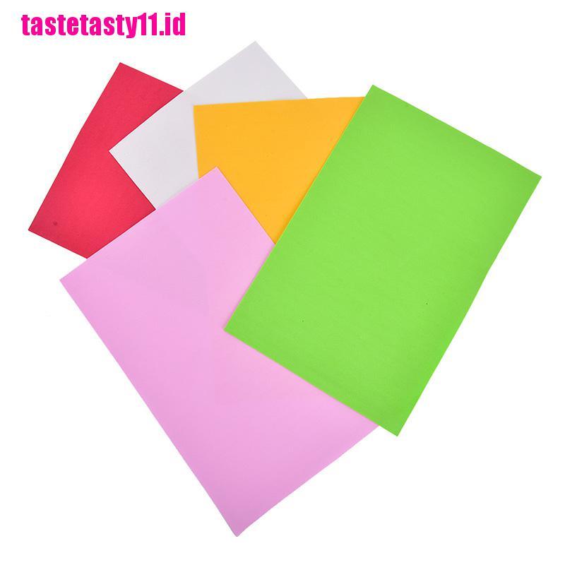 【TTID】10Pcs/Pack EVA Foam Sheets Handmade Paper Fun Kids Craft Gift 260x185x2mm