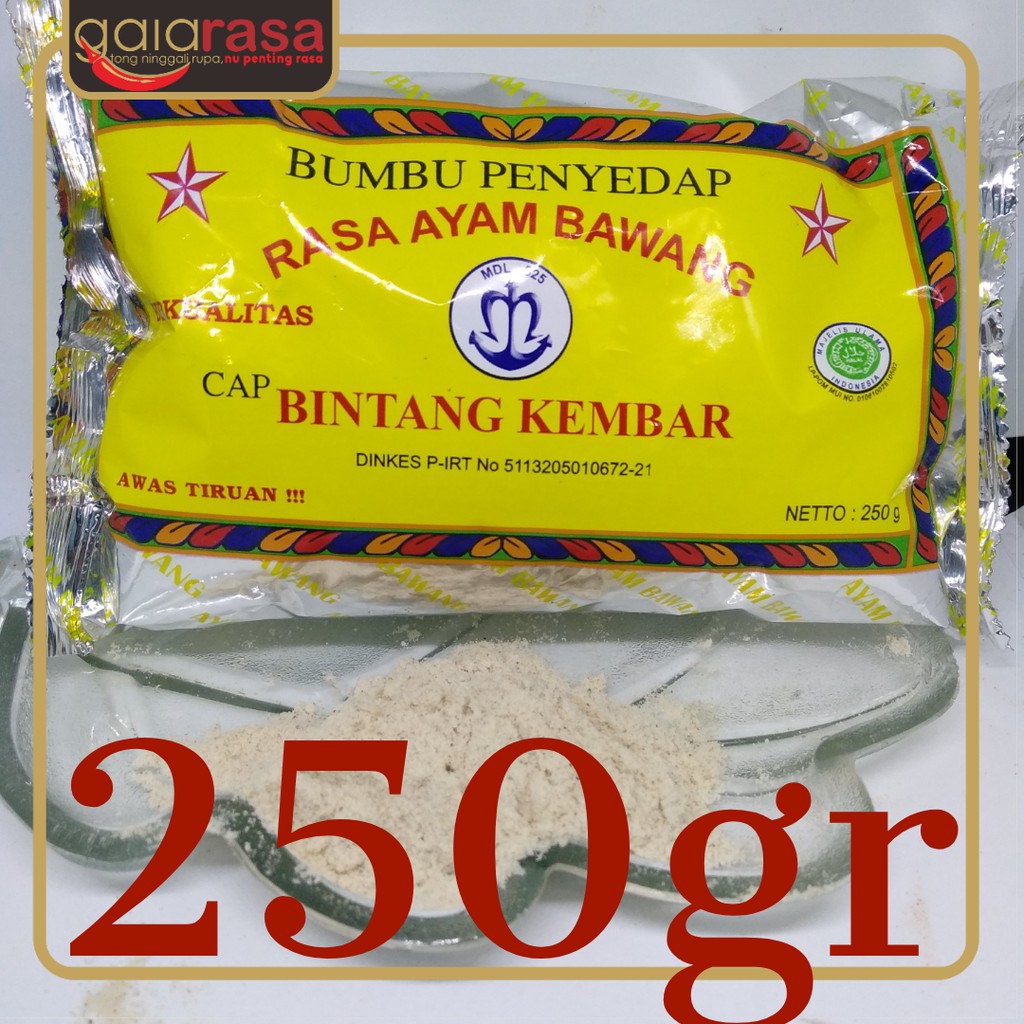 250gr BUMBU Atoom BINTANG Penyedap Rasa Ayam Bawang untuk 250gr BUMBU Atoom BINTANG Penyedap Rasa Ayam Bawang untuk