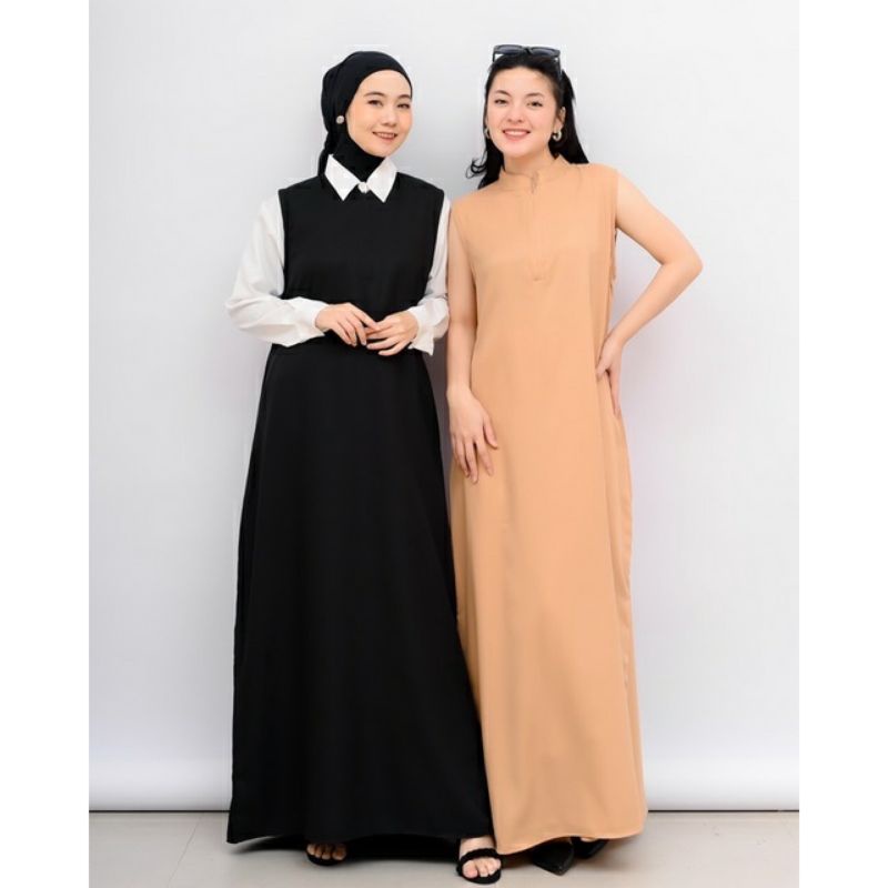 Ava Inner / gamis inner / gamis tanpa lengan